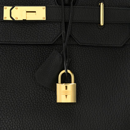 Hermes Togo HAC Birkin 40 Black 12 of 19