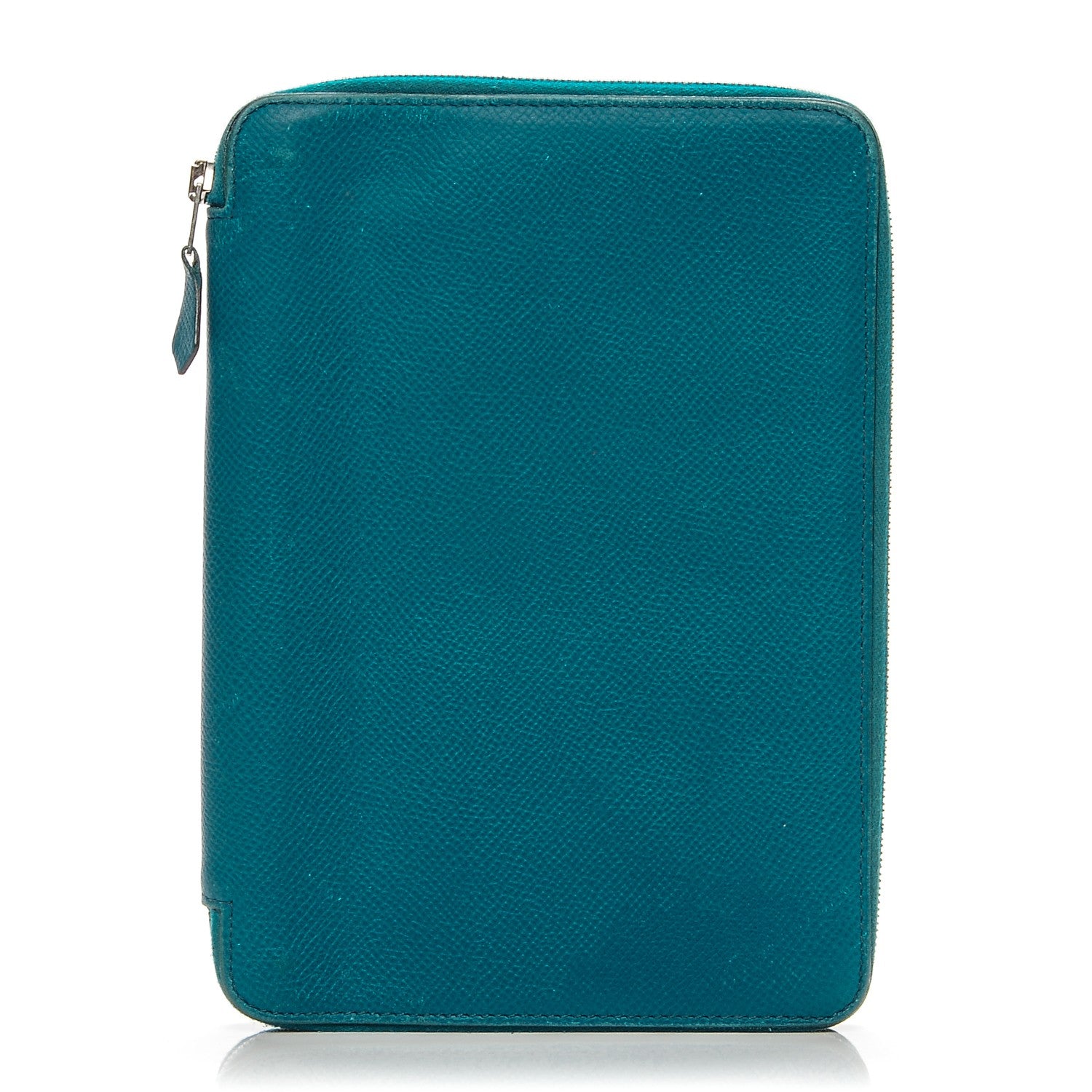Hermes Epsom Globe Trotter Zip Agenda GM Bleu Izmir 1 of 12