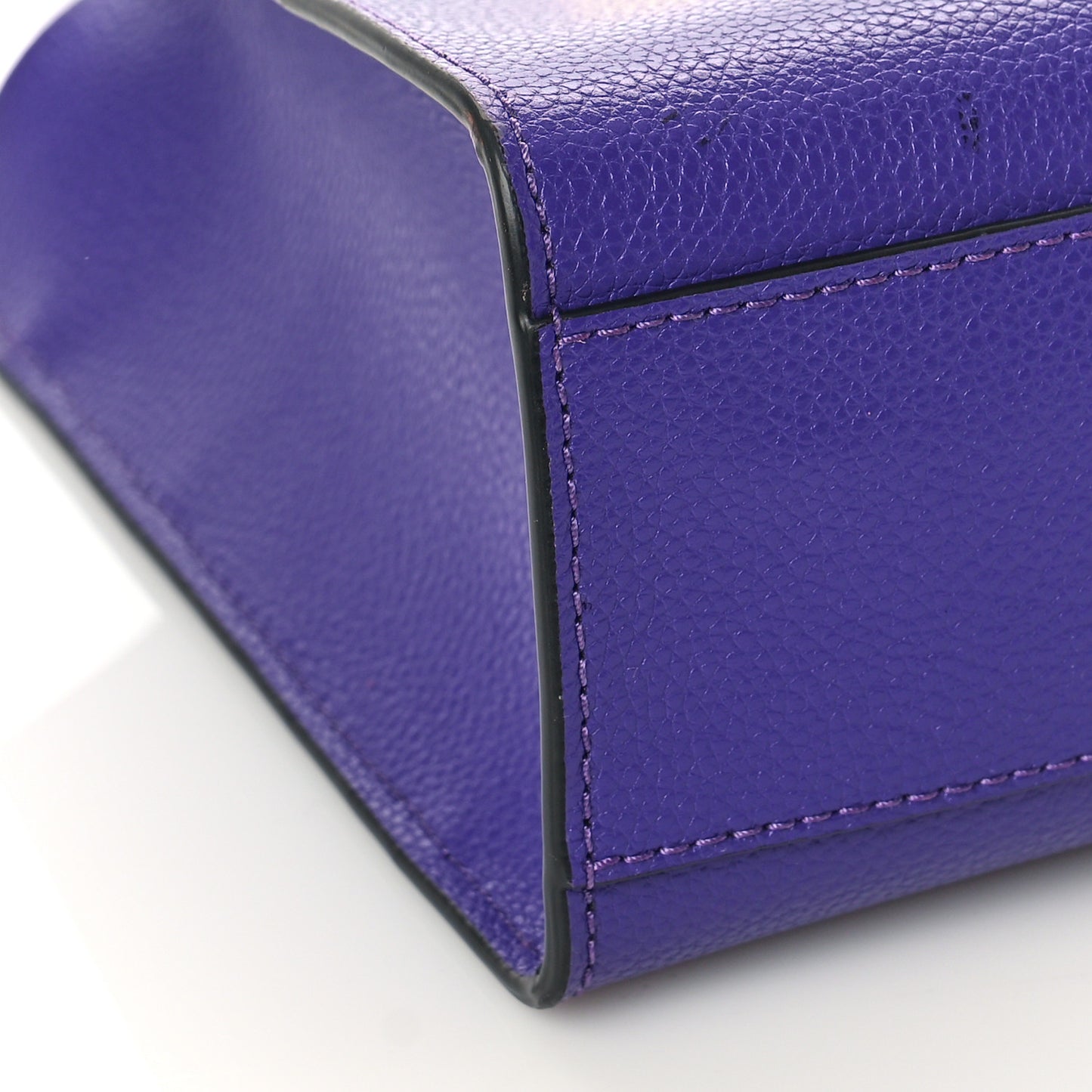 Calfskin Mini Grind Tote Bag Heliotrope