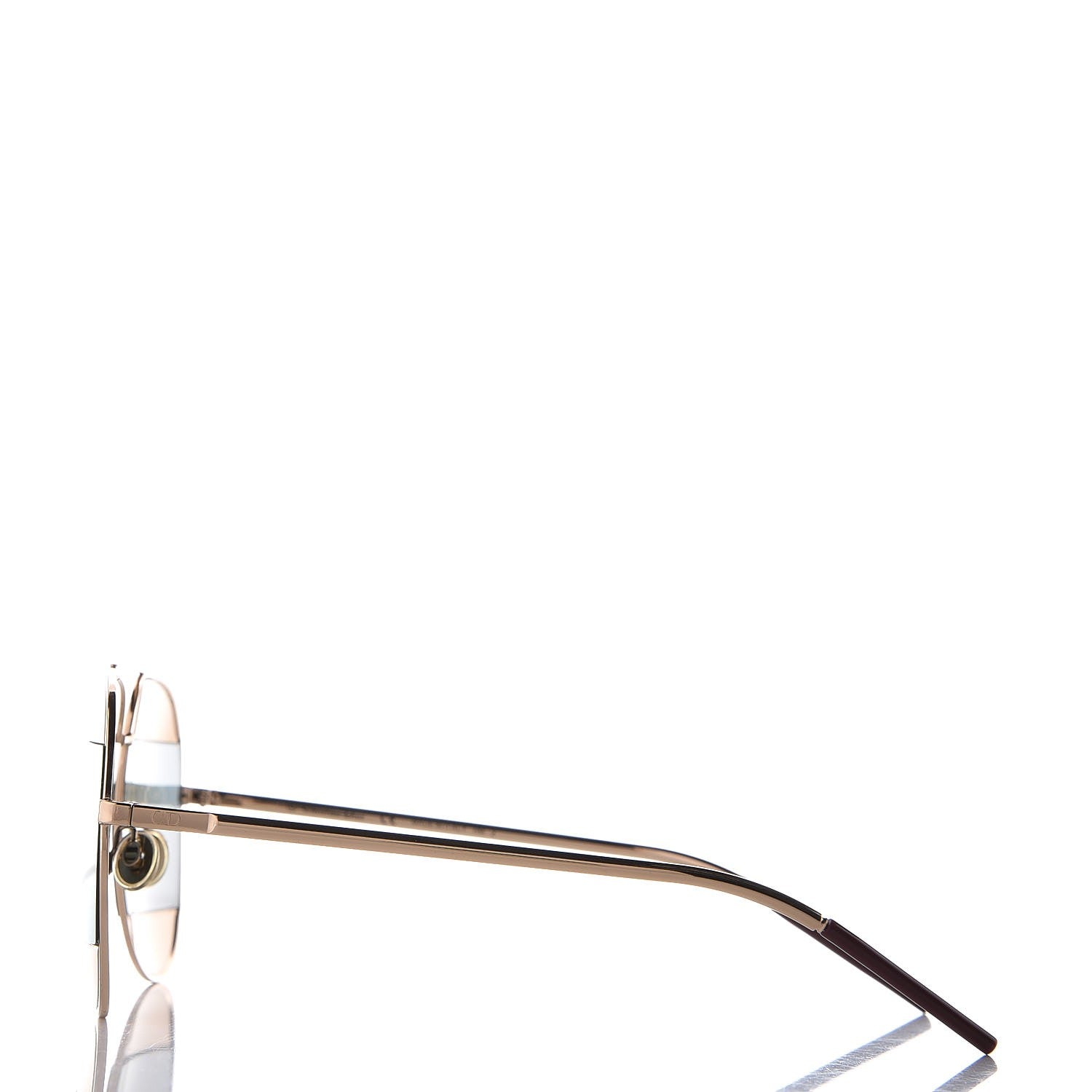 Christian Dior Split 1 Aviator Sunglasses Rose Gold 3 of 8