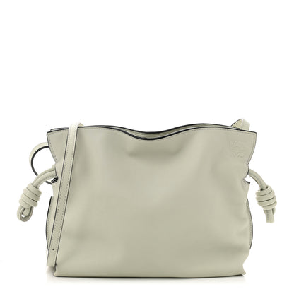 Loewe Calfskin Mini Flamenco Knot Clutch Light Celadon 1 of 10