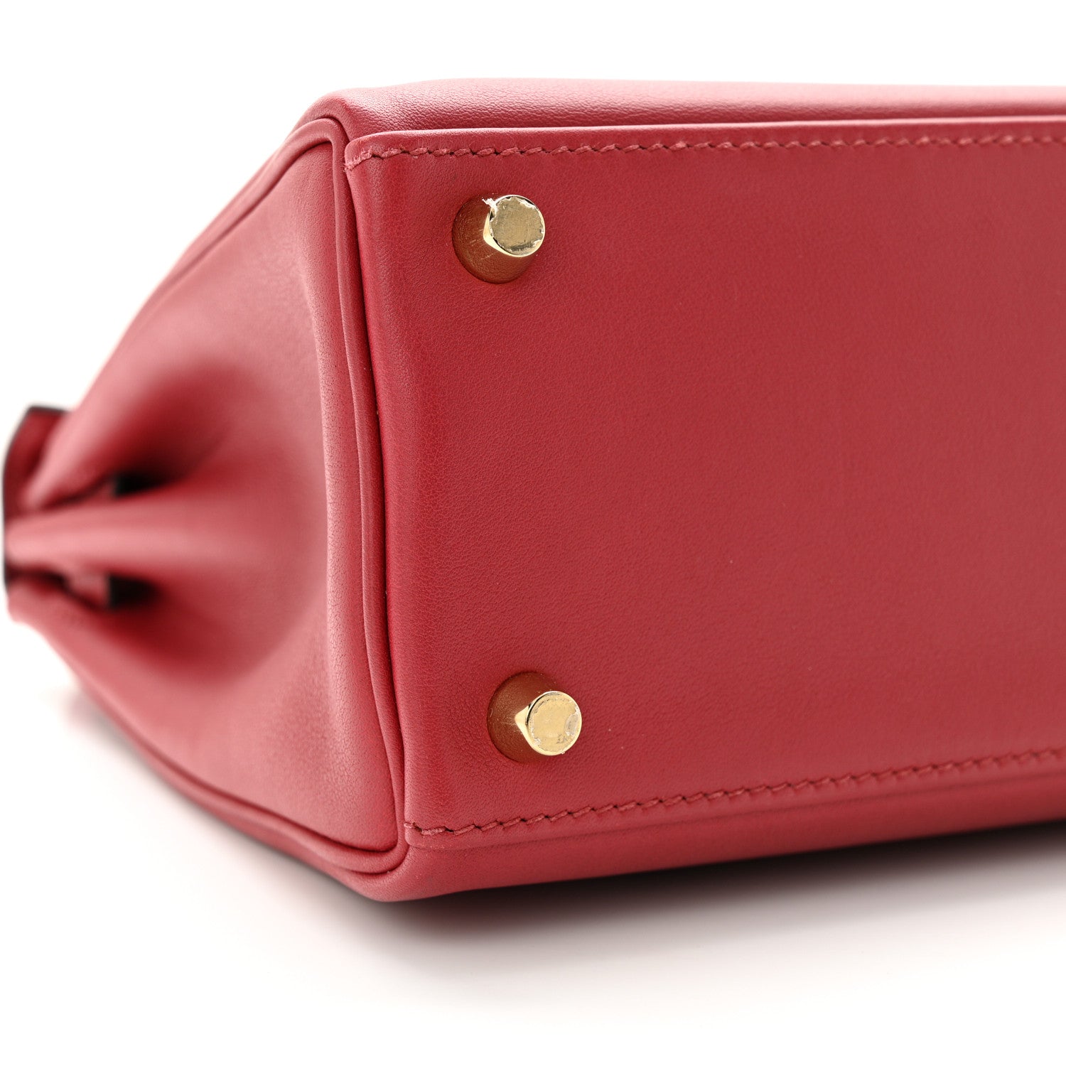 Hermes Swift Kelly Retourne 25 Rouge Grenat 9 of 11