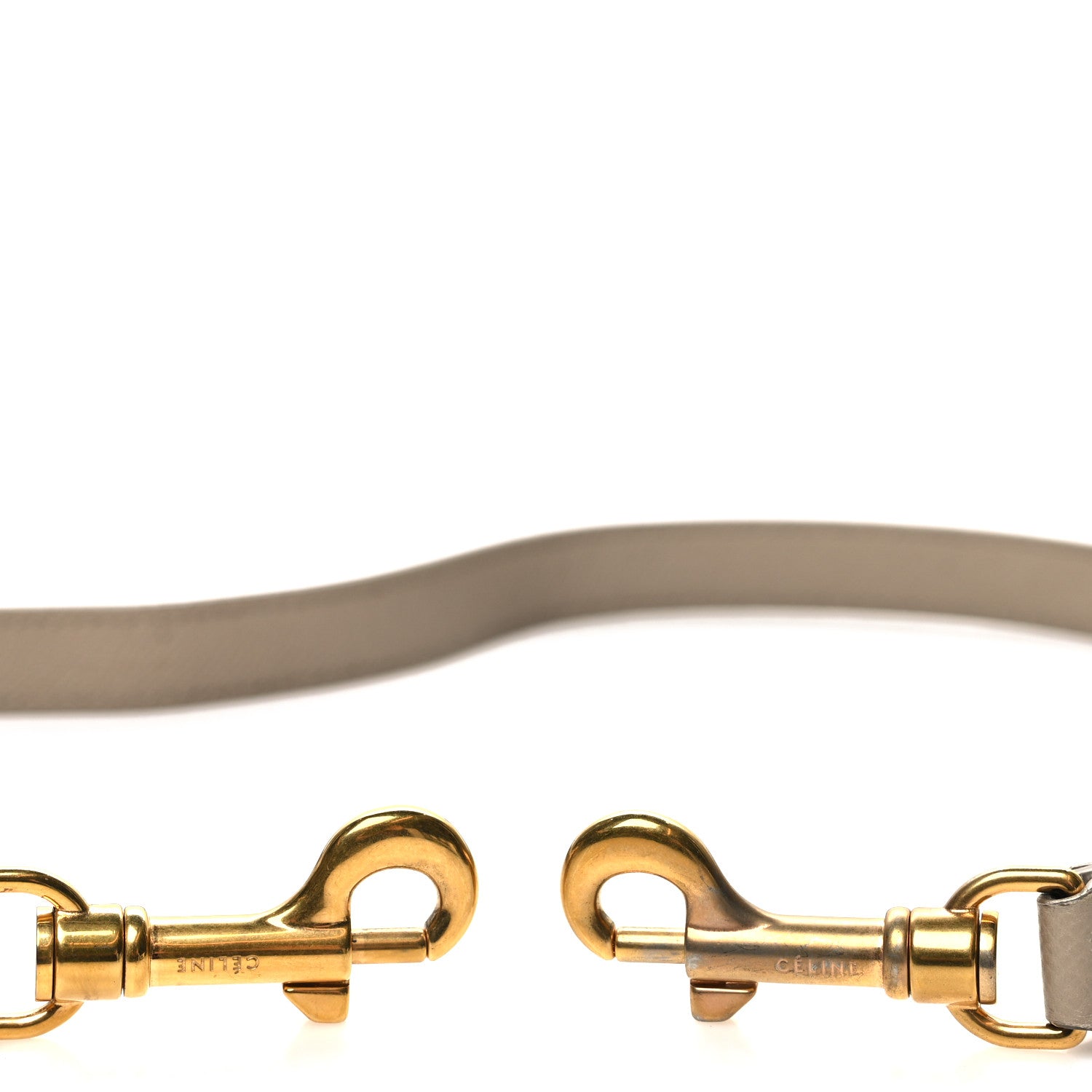 Celine Drummed Calfskin Nano Luggage Shoulder Strap Dune 3 of 3