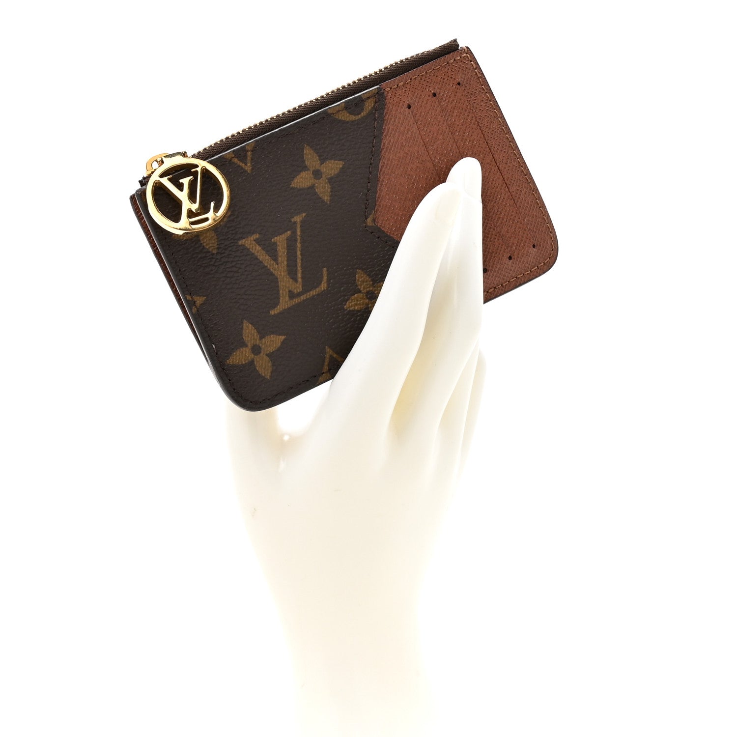 Louis Vuitton Monogram Zipped Romy Card Holder 2 of 7