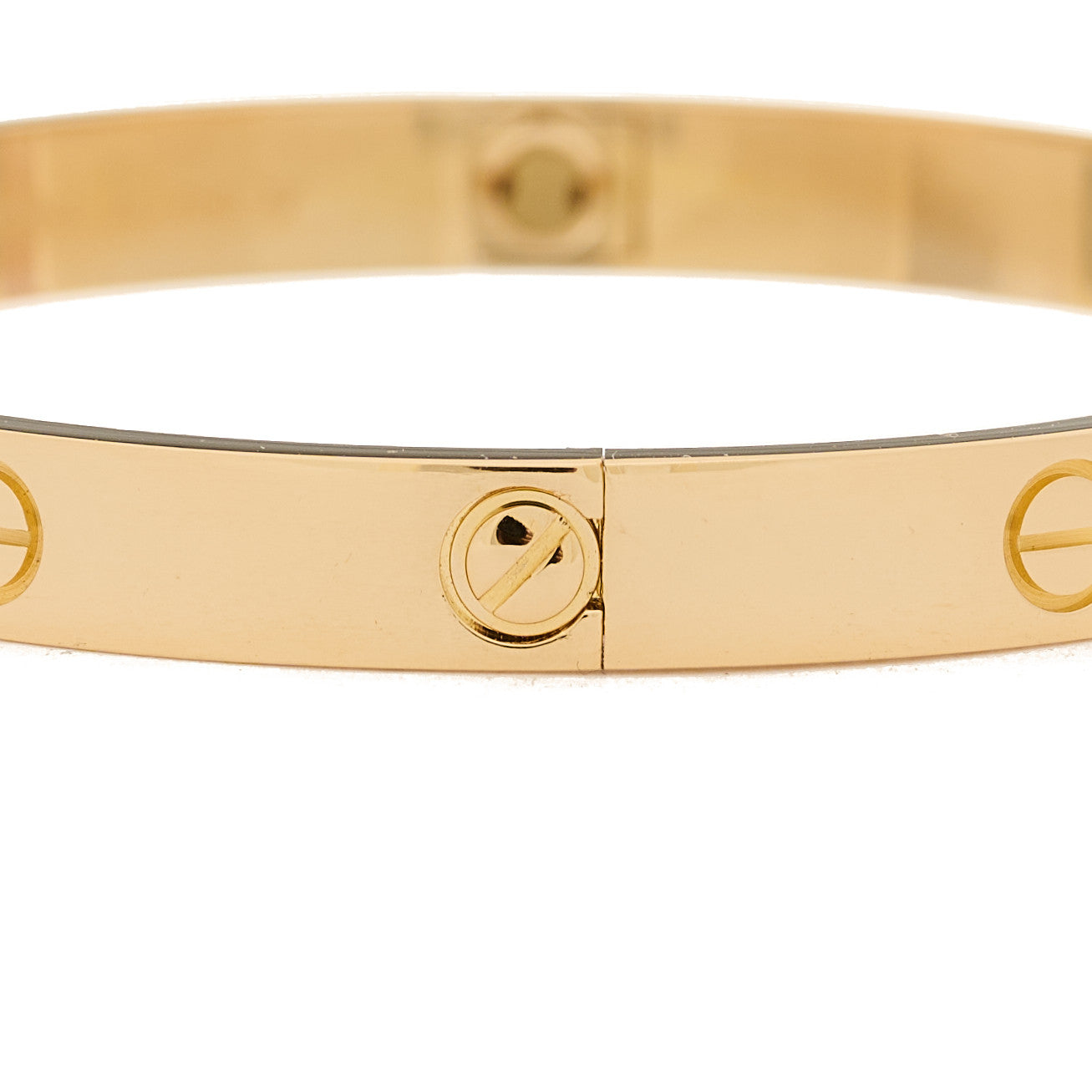Cartier 18K Yellow Gold LOVE Bracelet 19 7 of 9