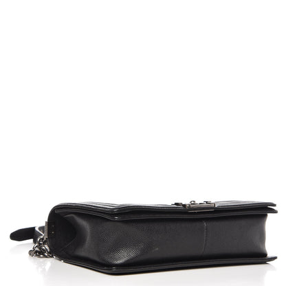 Chanel Caviar Quilted New Medium Boy Flap Black 4 of 10