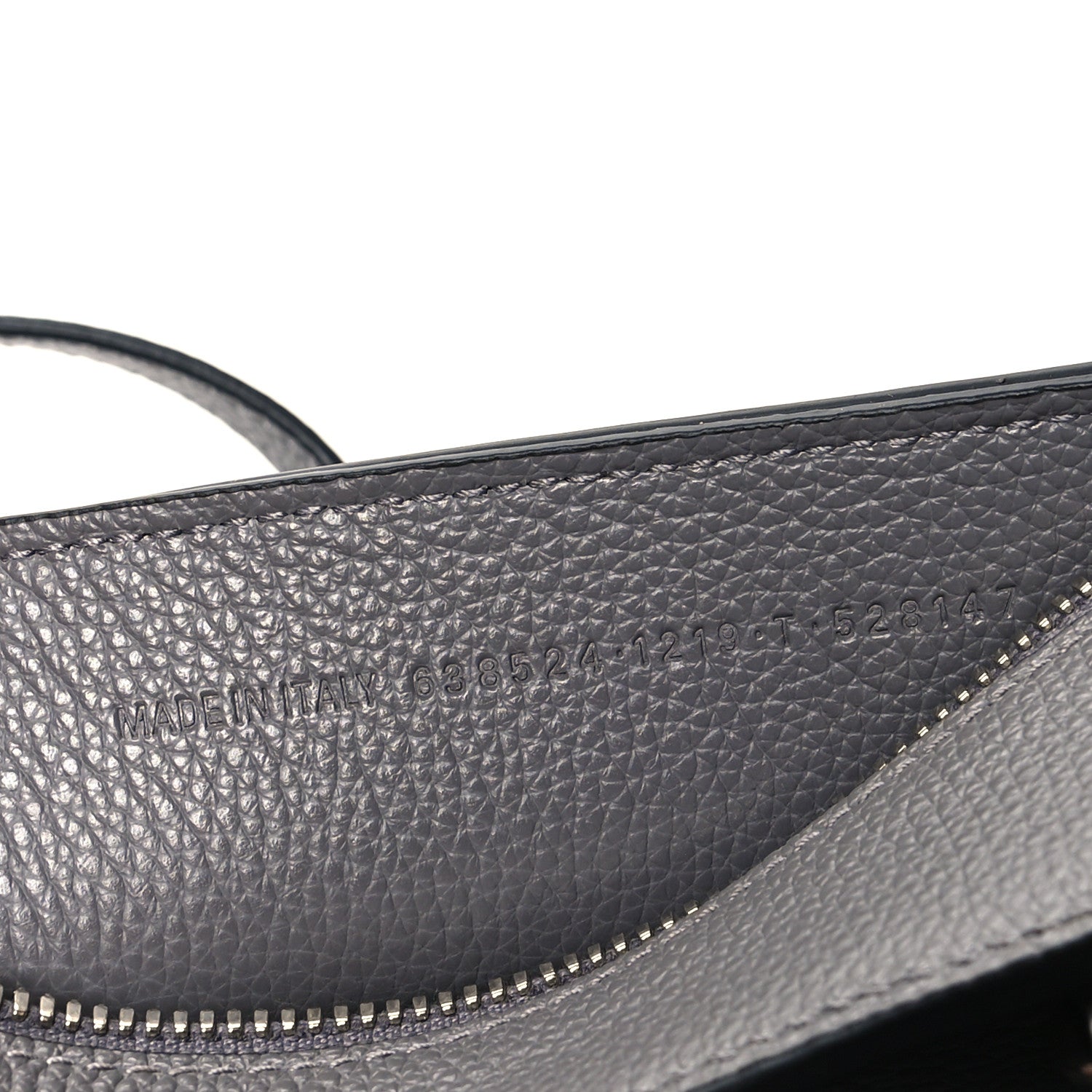 Balenciaga Grained Calfskin Neo Classic Silver Hardware Mini City Dark Grey 6 of 9