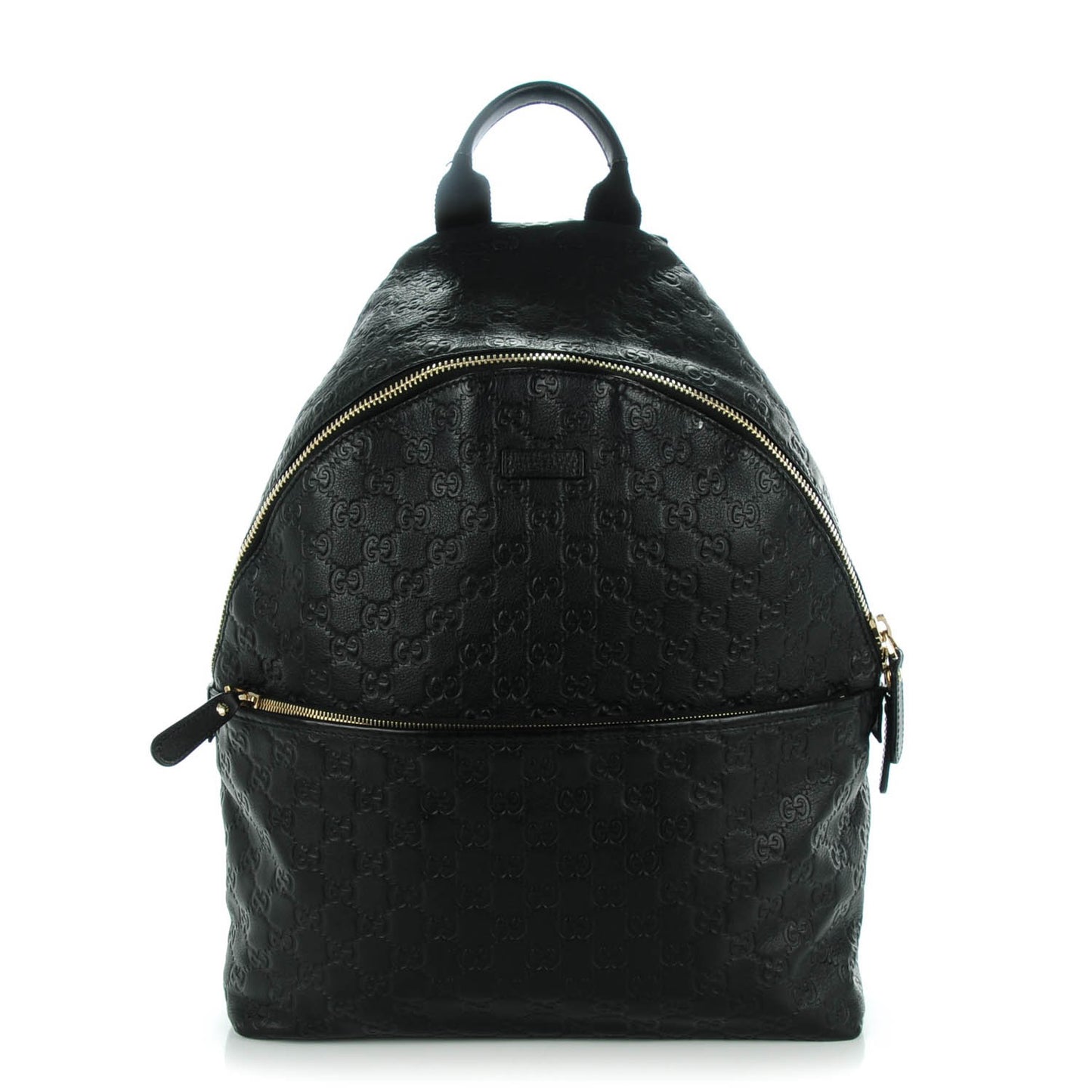 Guccissima Medium Classic Backpack Black