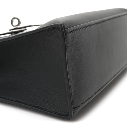Hermes Swift Kelly Pochette Clutch Black 9 of 11