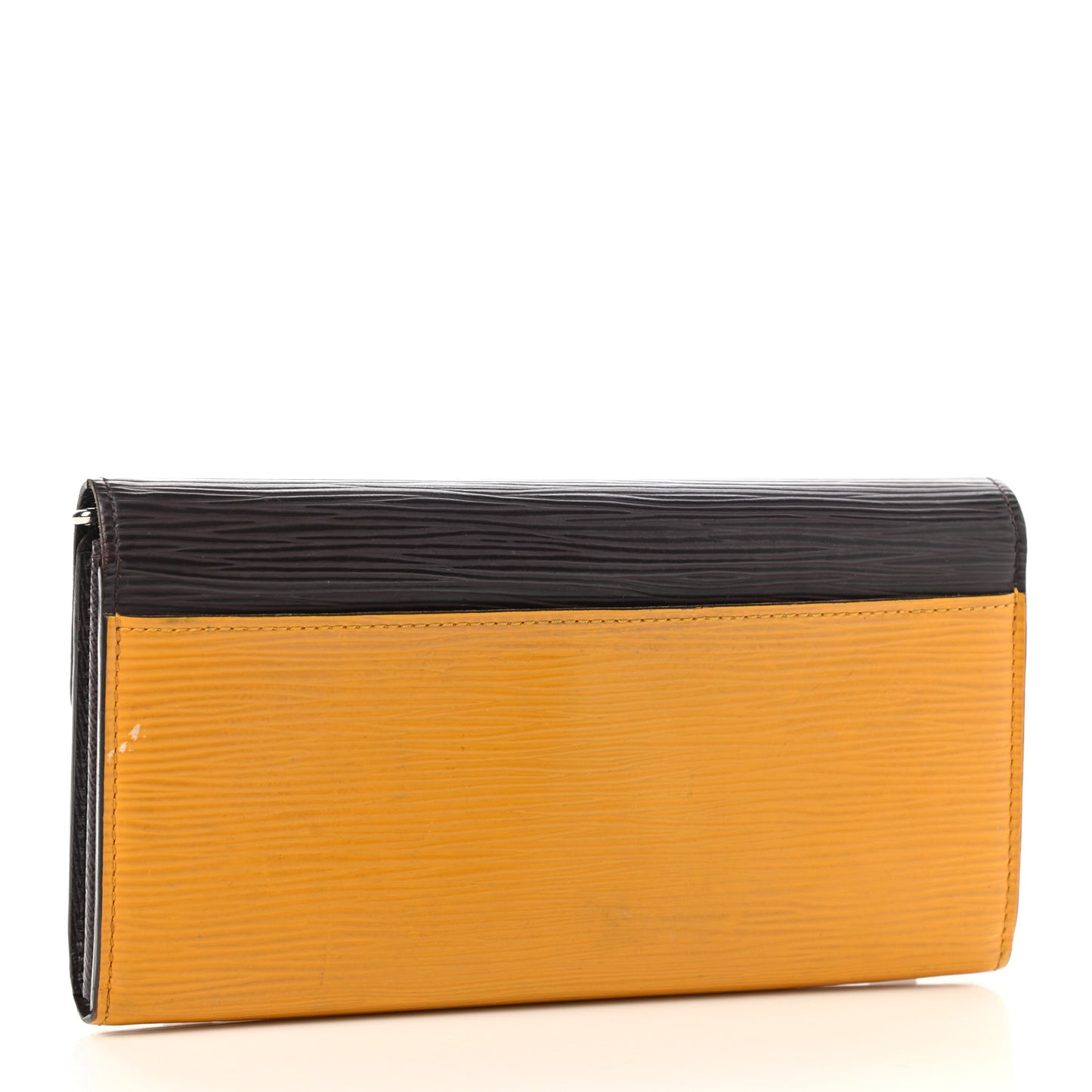 Epi Sarah Wallet NM Citron Black