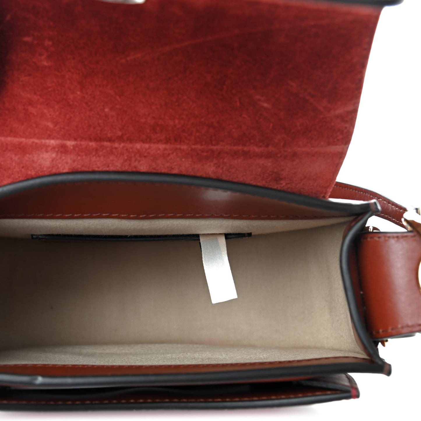 Calfskin Crocodile Embossed Small Tess Bag Pink Red