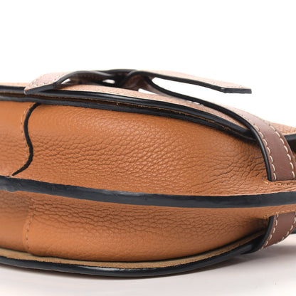 Loewe Grained Calfskin Mini Gate Crossbody Bag Caramel Pecan 8 of 9