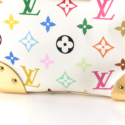 Louis Vuitton Monogram Multicolor Speedy 30 White 16 of 18