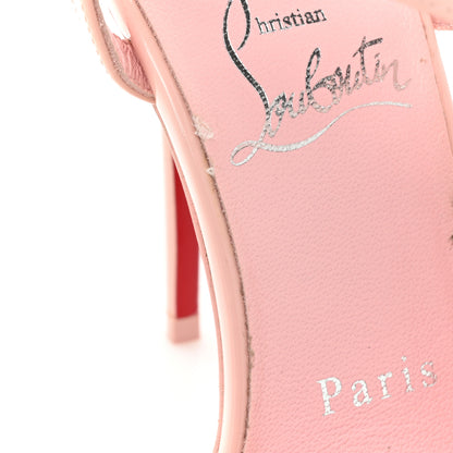 Christian Louboutin Patent So Jenlove 100 Pumps 36.5 Rosy 10 of 17