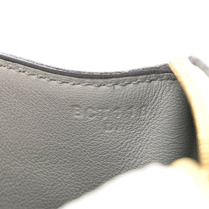 Hermes Taurillon Clemence Mini Lindy 20 Bleu Pale 7 of 11