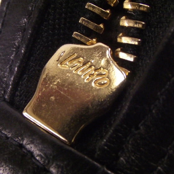 Lambskin Quilted Backpack Black