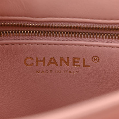 Chanel Lambskin Quilted Small Trendy Chain CC Flap Dual Handle Bag Light Pink 6 of 13
