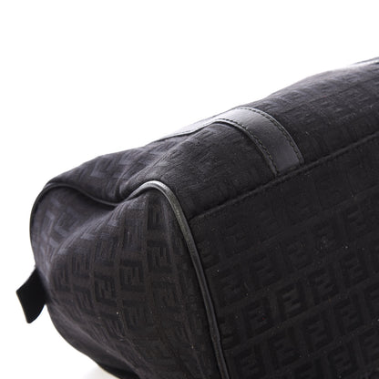 Fendi Zucchino Vitello Small Boston Black 7 of 14
