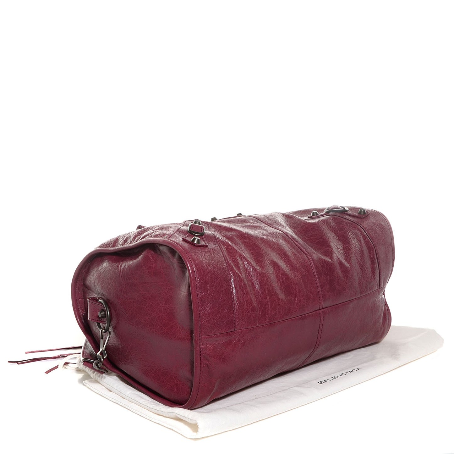 Agneau Classic Hardware Maxi Twiggy Cassis