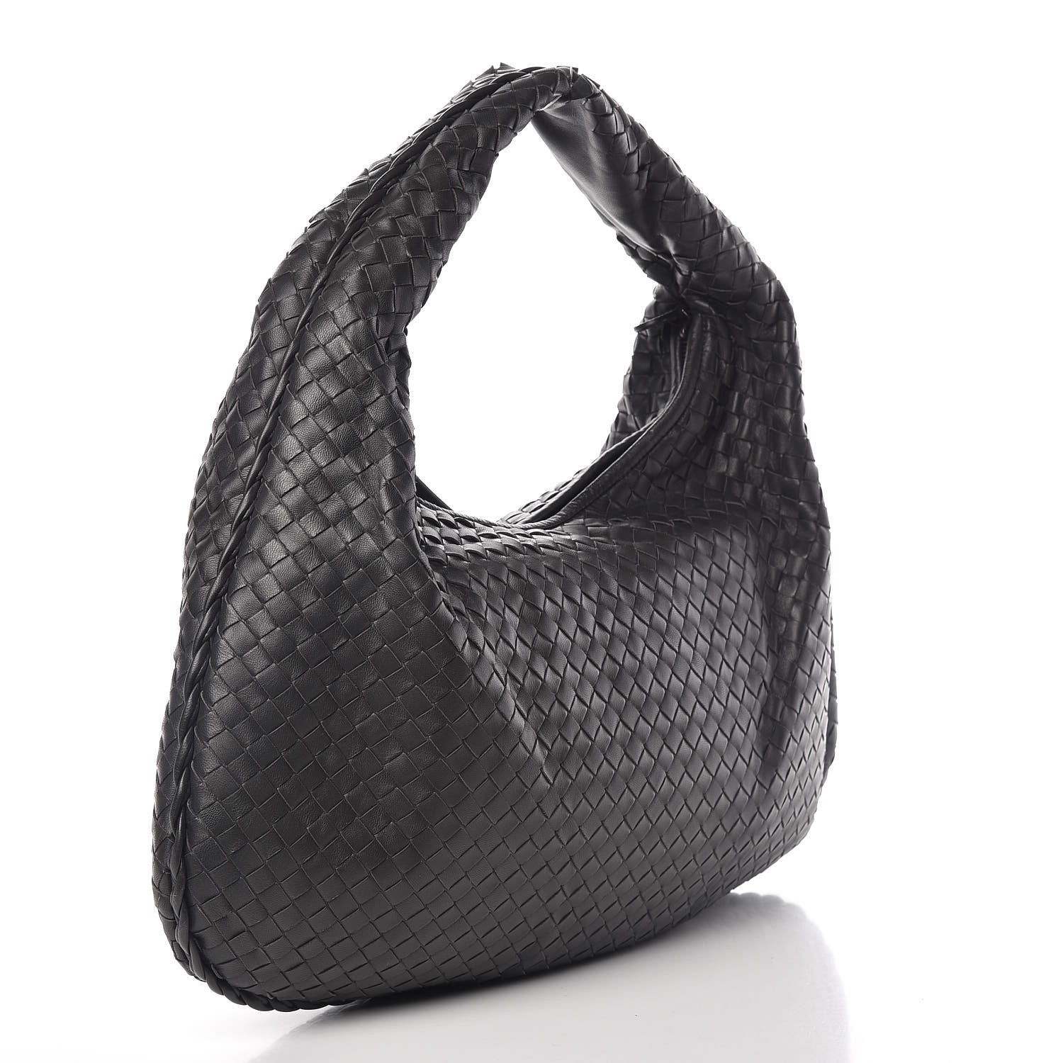 Bottega Veneta Nappa Intrecciato Large Veneta Hobo Ardoise 3 of 11