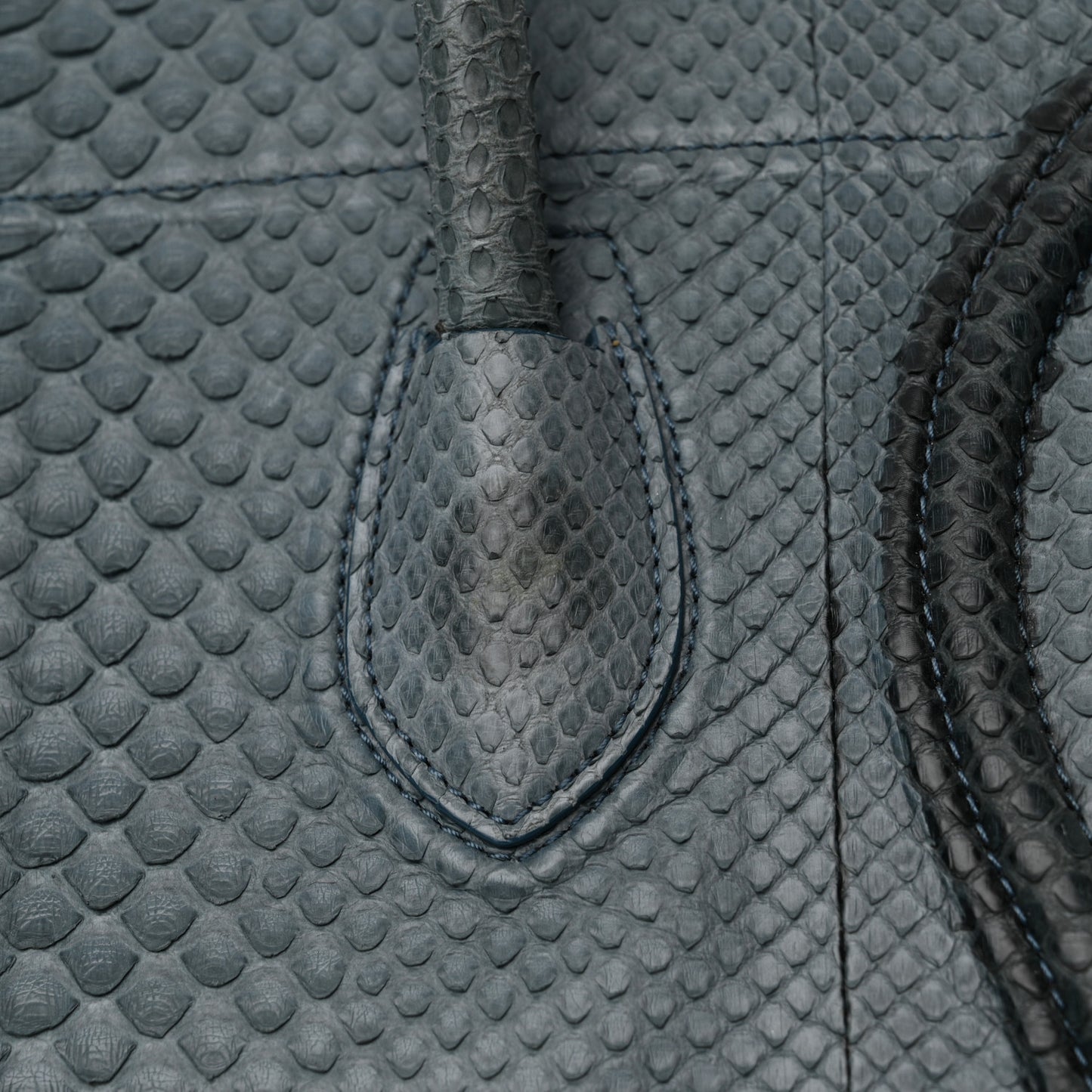 Snakeskin Medium Phantom Luggage Grey