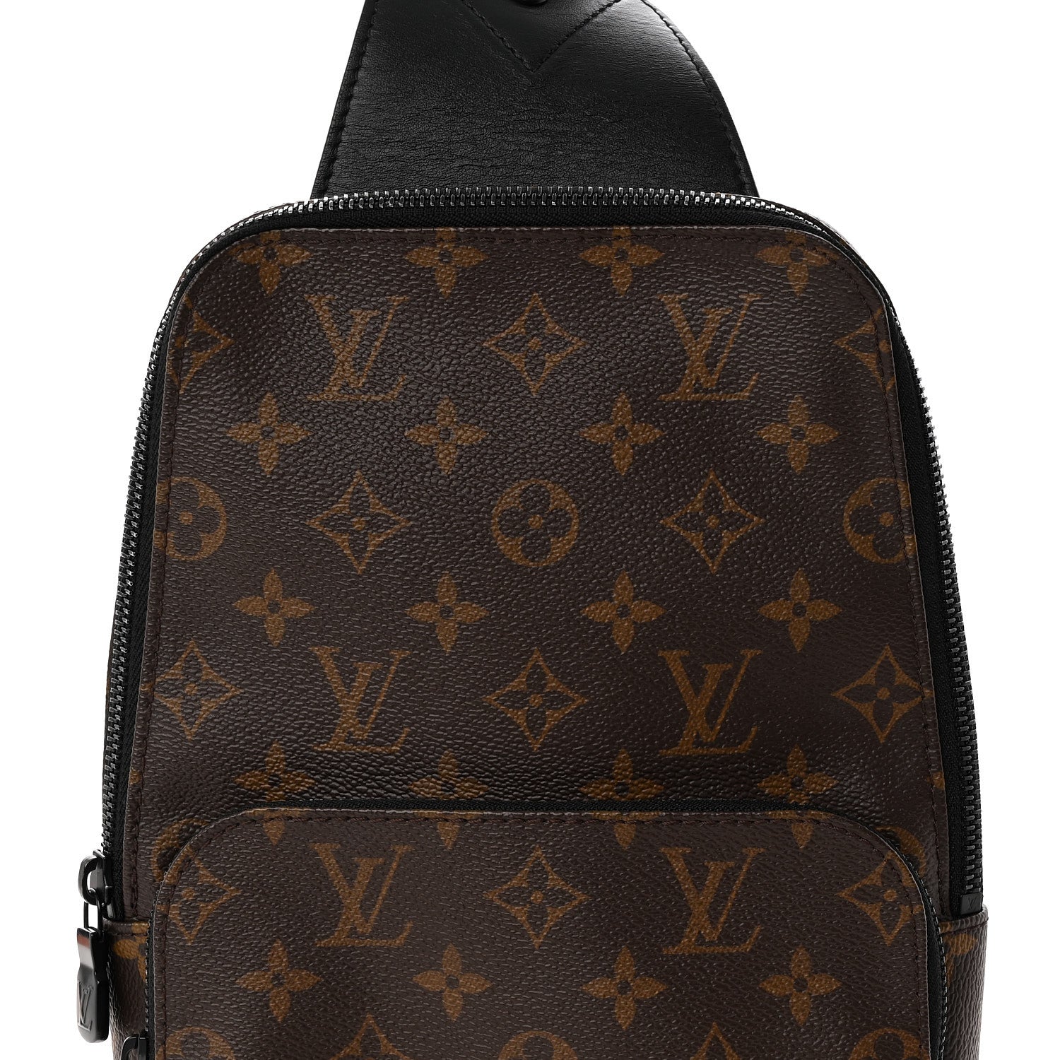 Louis Vuitton Monogram Macassar Avenue Sling Bag 7 of 9