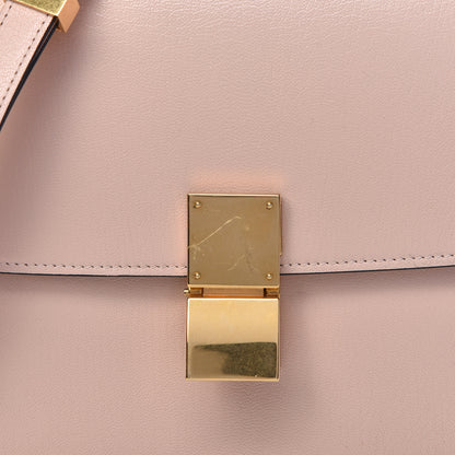 Celine Shiny Goatskin Medium Classic Box Flap Bag Blush 11 of 11