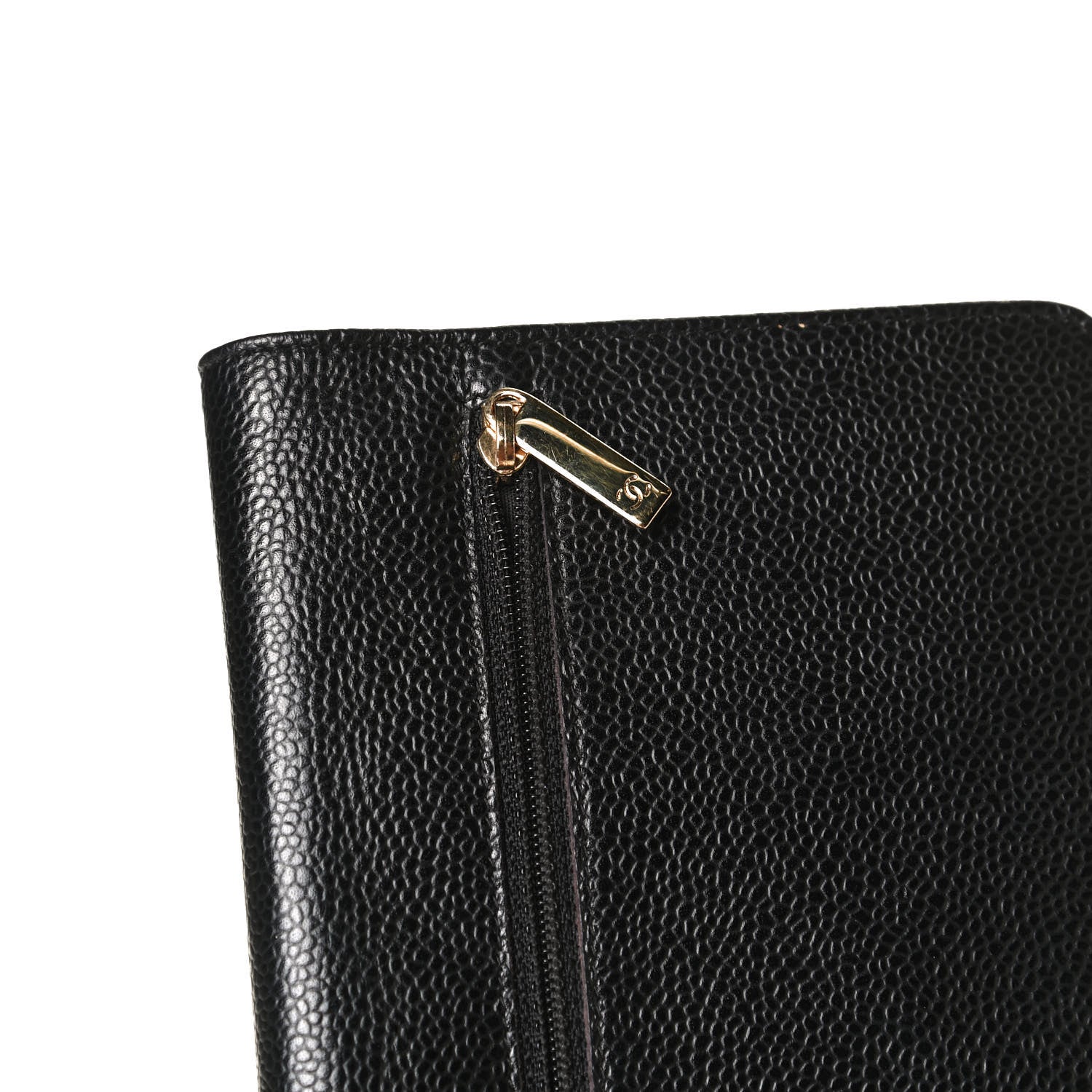Chanel Caviar Timeless CC Wallet On Chain WOC Black 12 of 15