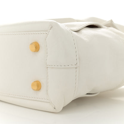 Bottega Veneta Paper Calfskin Maxi Intrecciato Mini Arco Slouch Plaster 10 of 14