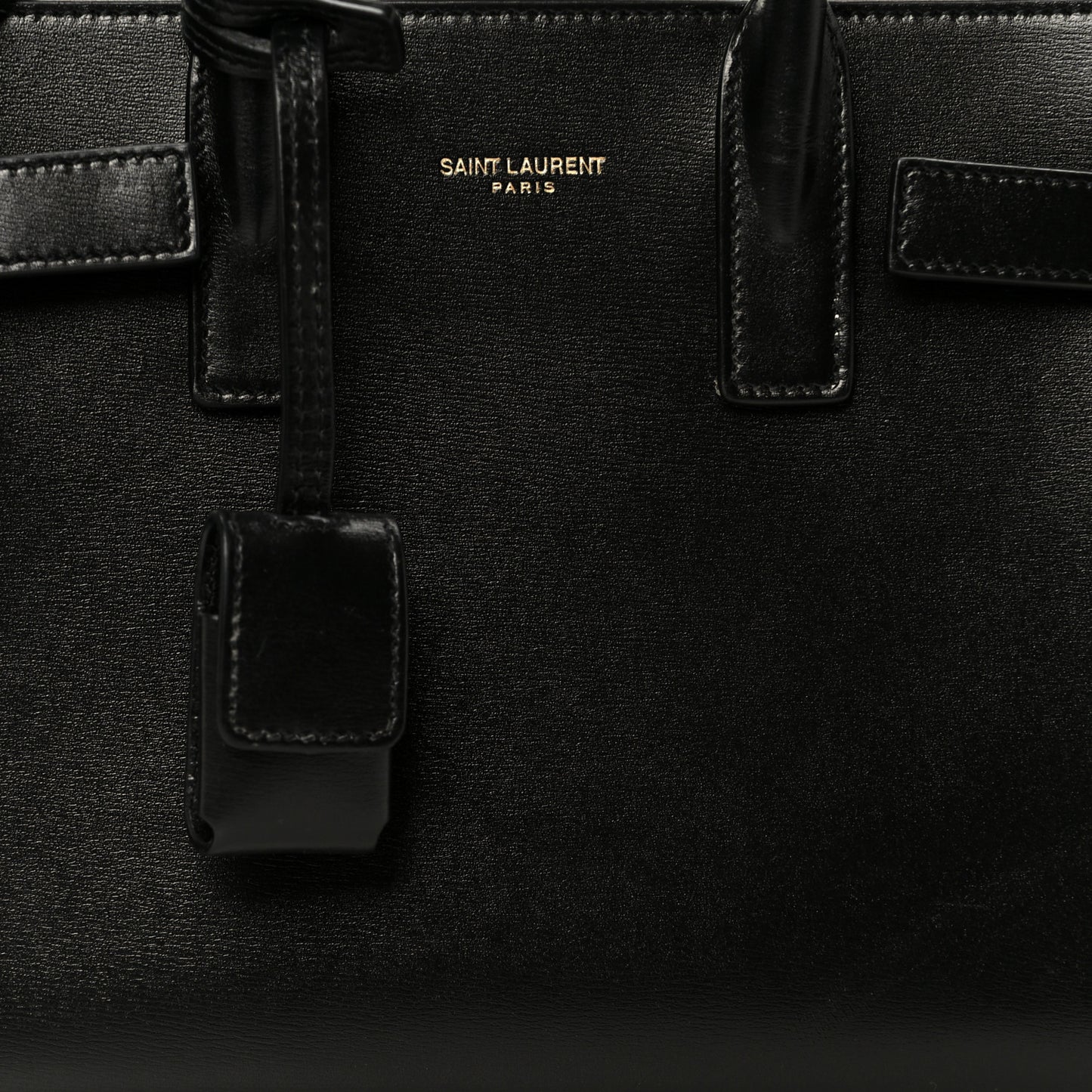Calfskin Nano Sac De Jour Black