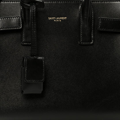 Saint Laurent Calfskin Nano Sac De Jour Black 9 of 11