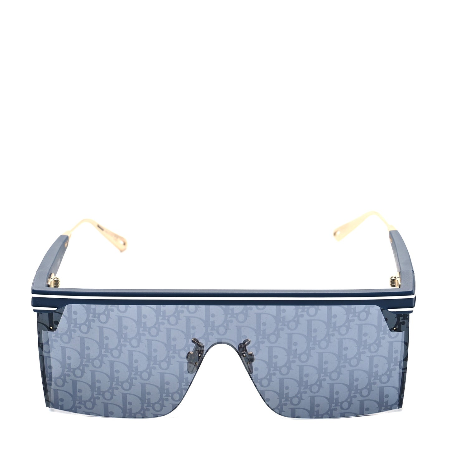 Oblique Diorclub M1U Mask Sunglasses Blue