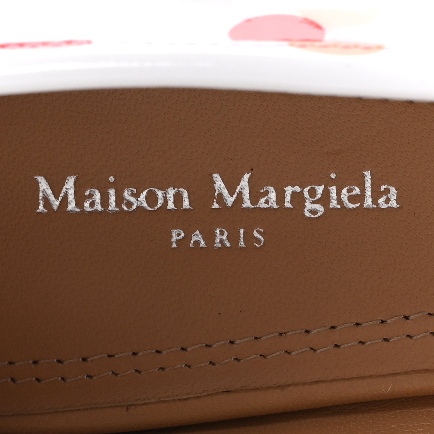 Maison Margiela PVC Confetti Printed Tabi Ballerina Flats 37 Multicolor 8 of 9