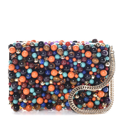 Jimmy Choo Beaded Box Clutch Multicolor 1 of 7