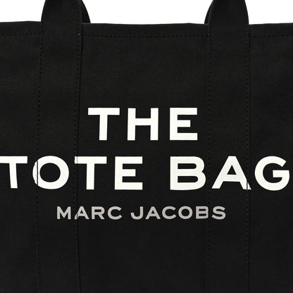Marc Jacobs Cotton Canvas Large The Tote Bag Black 8 of 12