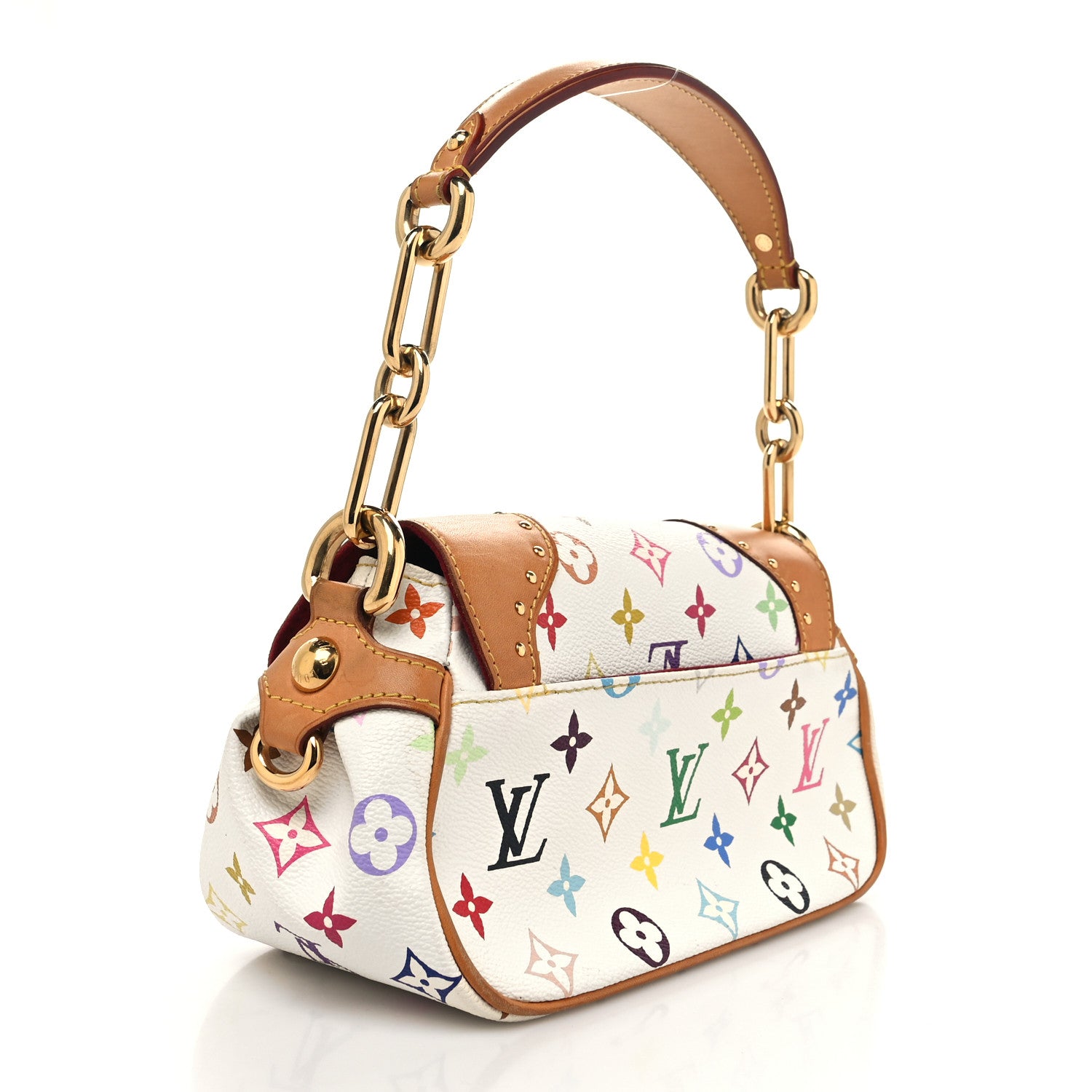 Louis Vuitton Monogram Multicolor Marilyn White 3 of 10