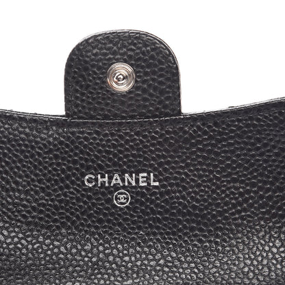 Chanel Caviar Quilted Flap Card Holder Black 6 of 9