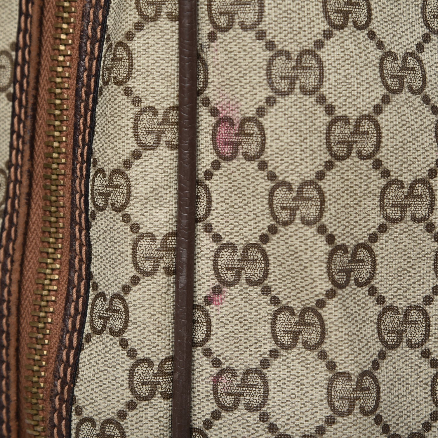 Gucci Monogram Joy Suitcase Luggage Brown 34 of 34