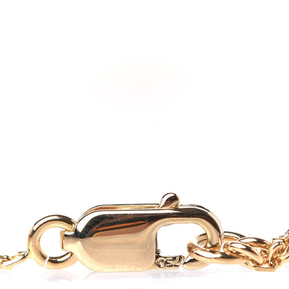 Van Cleef & Arpels 18K Yellow Gold Mother of Pearl Sweet Alhambra Butterfly Pendant Necklace 8 of 8