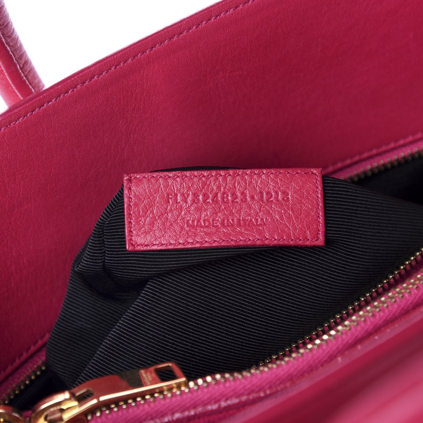 Calfskin Small Sac De Jour Lipstick Fuchsia