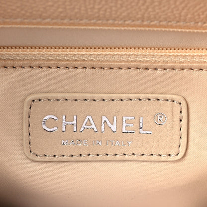 Chanel Caviar Quilted Grand Shopping Tote GST Beige Clair 6 of 9