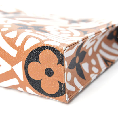 Louis Vuitton Monogram Giant Crafty Pochette Toiletry 26 Creme Caramel 8 of 9