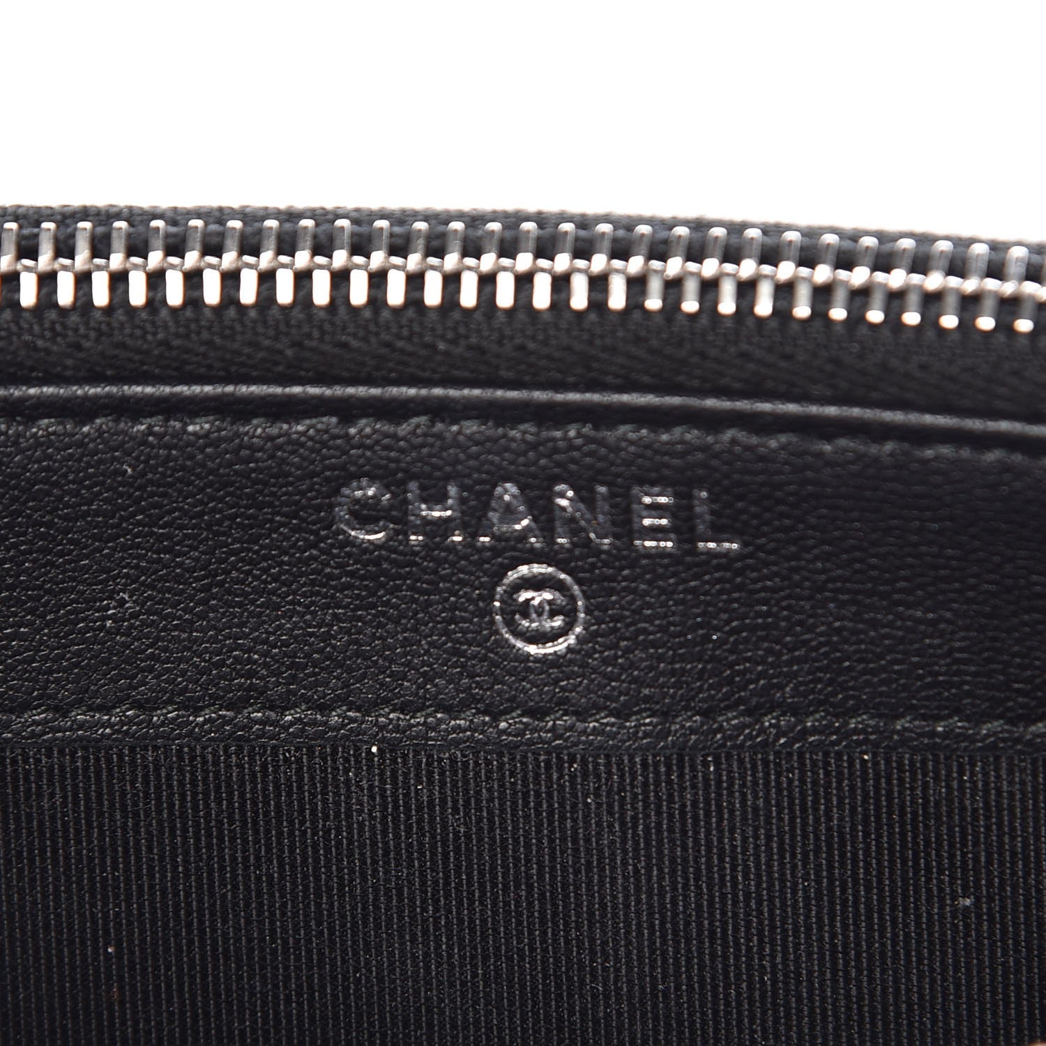 Chanel Lambskin Quilted CC Box Clutch With Chain Black 6 of 9