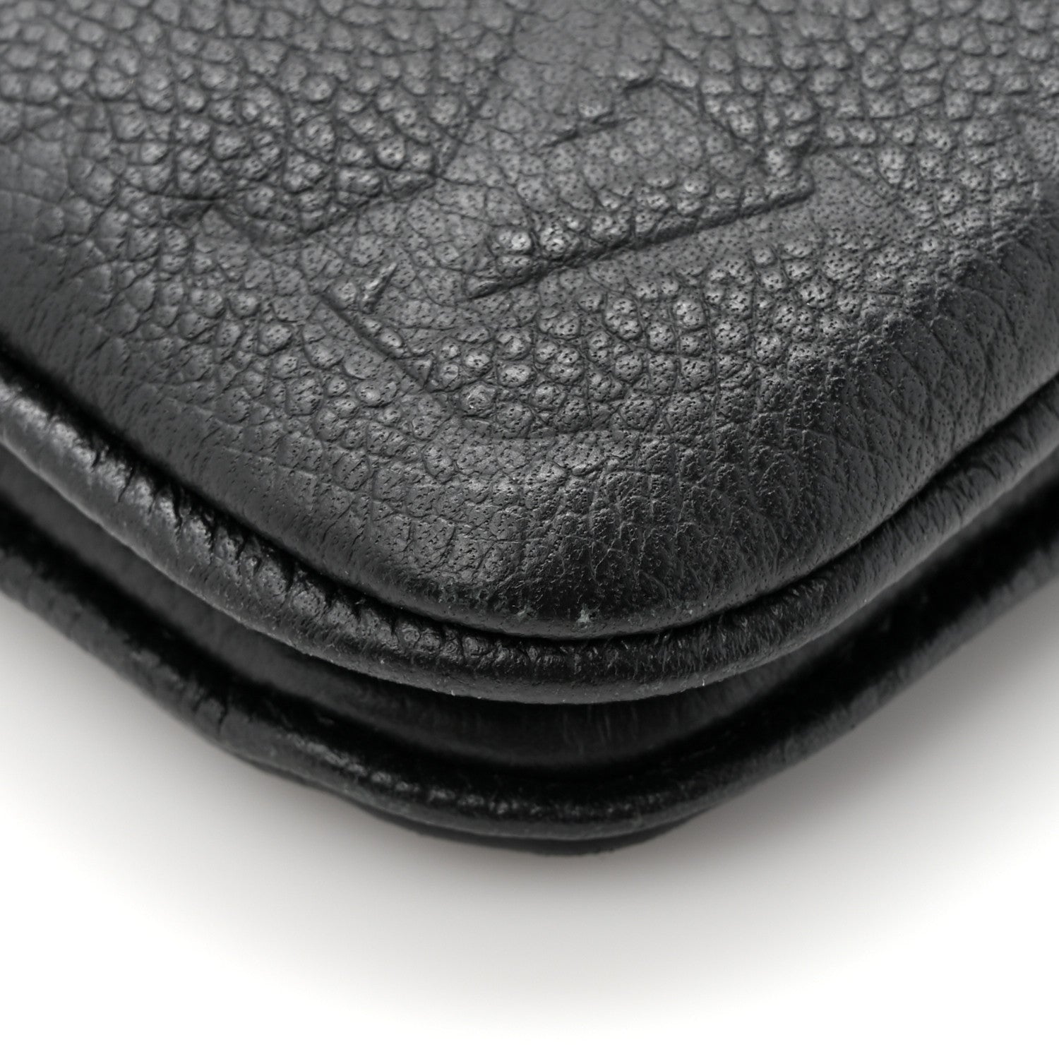 Louis Vuitton Empreinte Double Zip Pochette Black 11 of 12