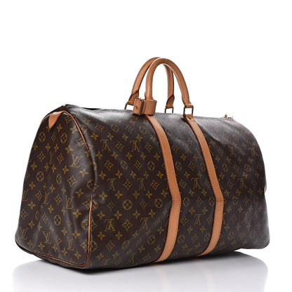 Louis Vuitton Monogram Keepall 55 3 of 10