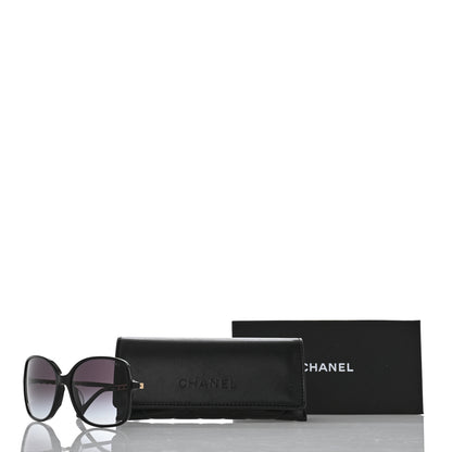 Chanel Lambskin Square Chain Sunglasses 5210-Q Black 8 of 8