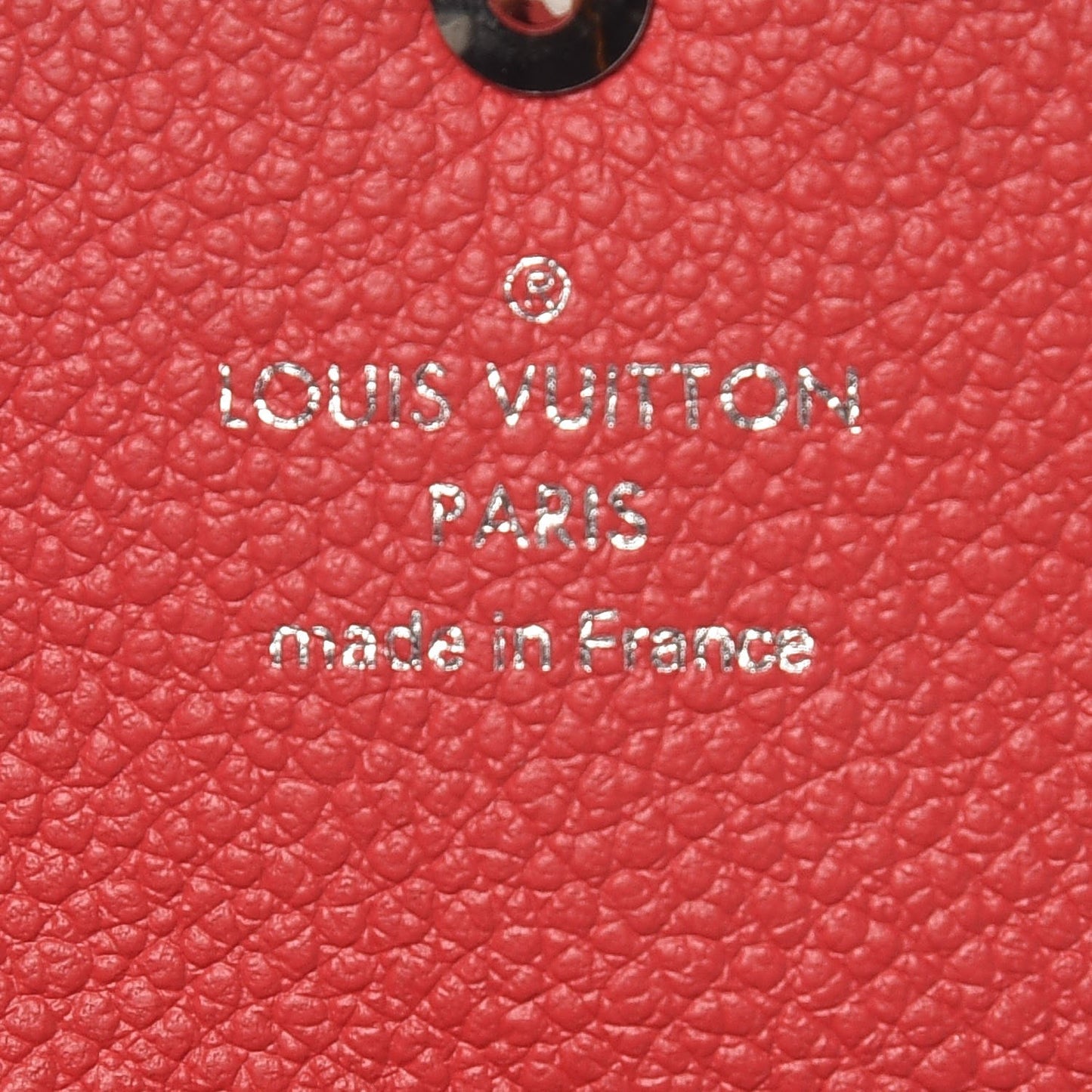 Empreinte Key Pouch Poppy