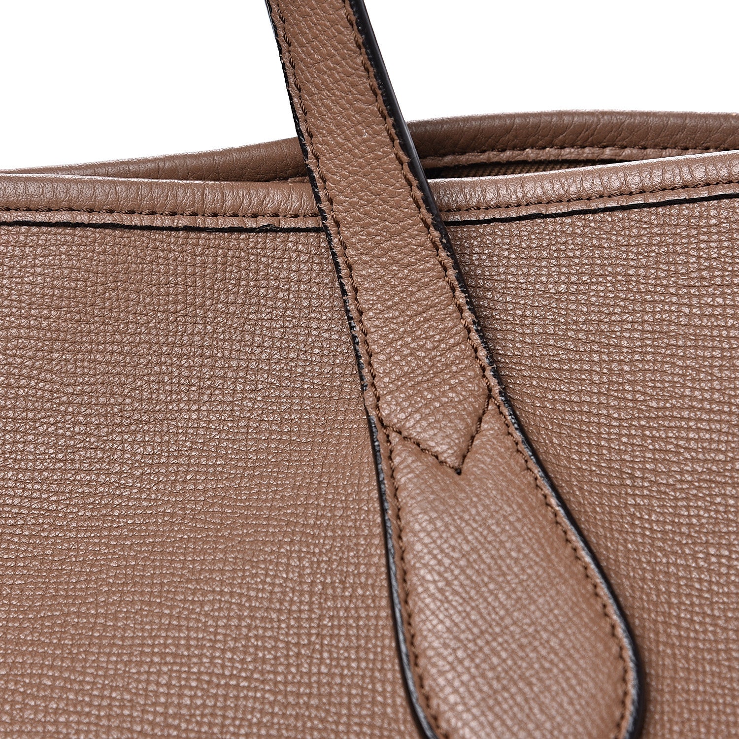 Burberry Grainy Calfskin Medium Honeybrook Tote Dark Sand 14 of 20