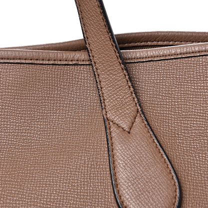 Burberry Grainy Calfskin Medium Honeybrook Tote Dark Sand 14 of 20