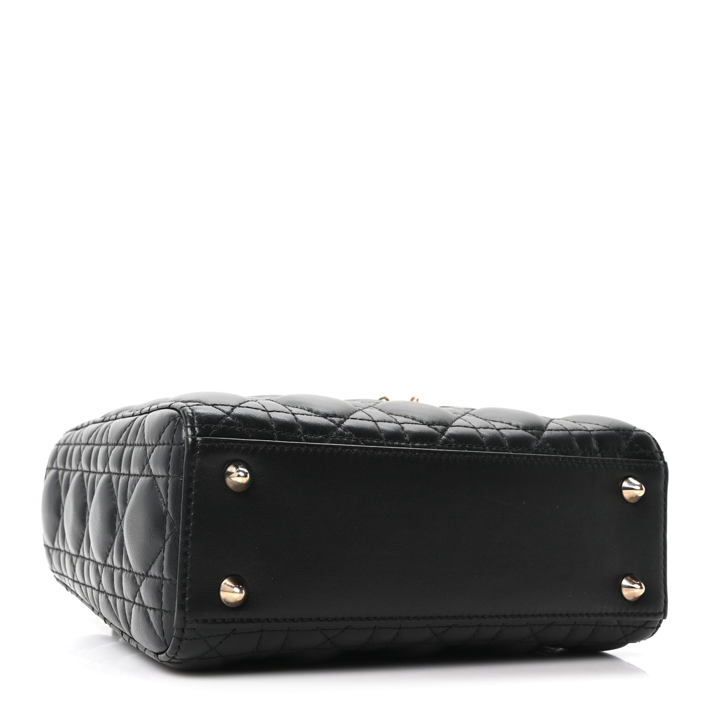 Lambskin Cannage Small My ABCDior Lady Dior Black